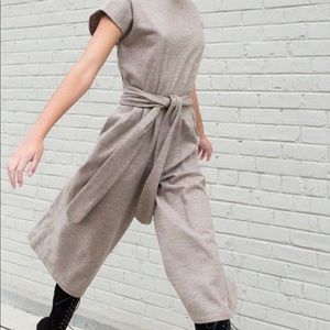 NWT No 6 Winona Wrap Jumpsuit in Oatmeal